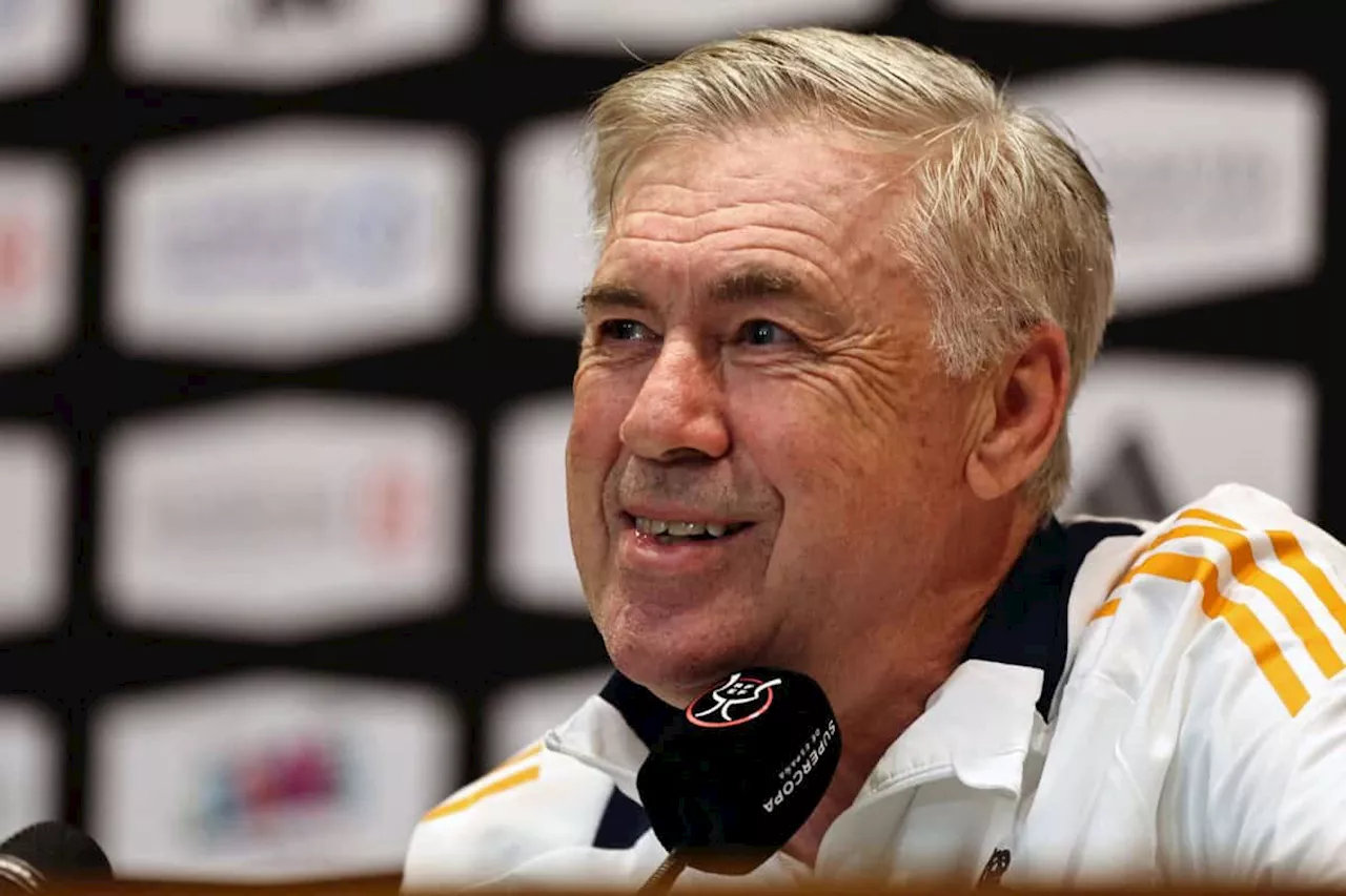 Ancelotti Says Real Madrid Can Avenge Barca Defeat in Spanish Super Cup Final