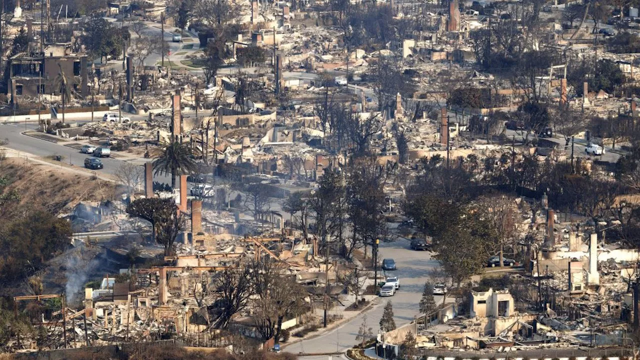 Devastation and Displacement as Wildfires Rage Across Southern California