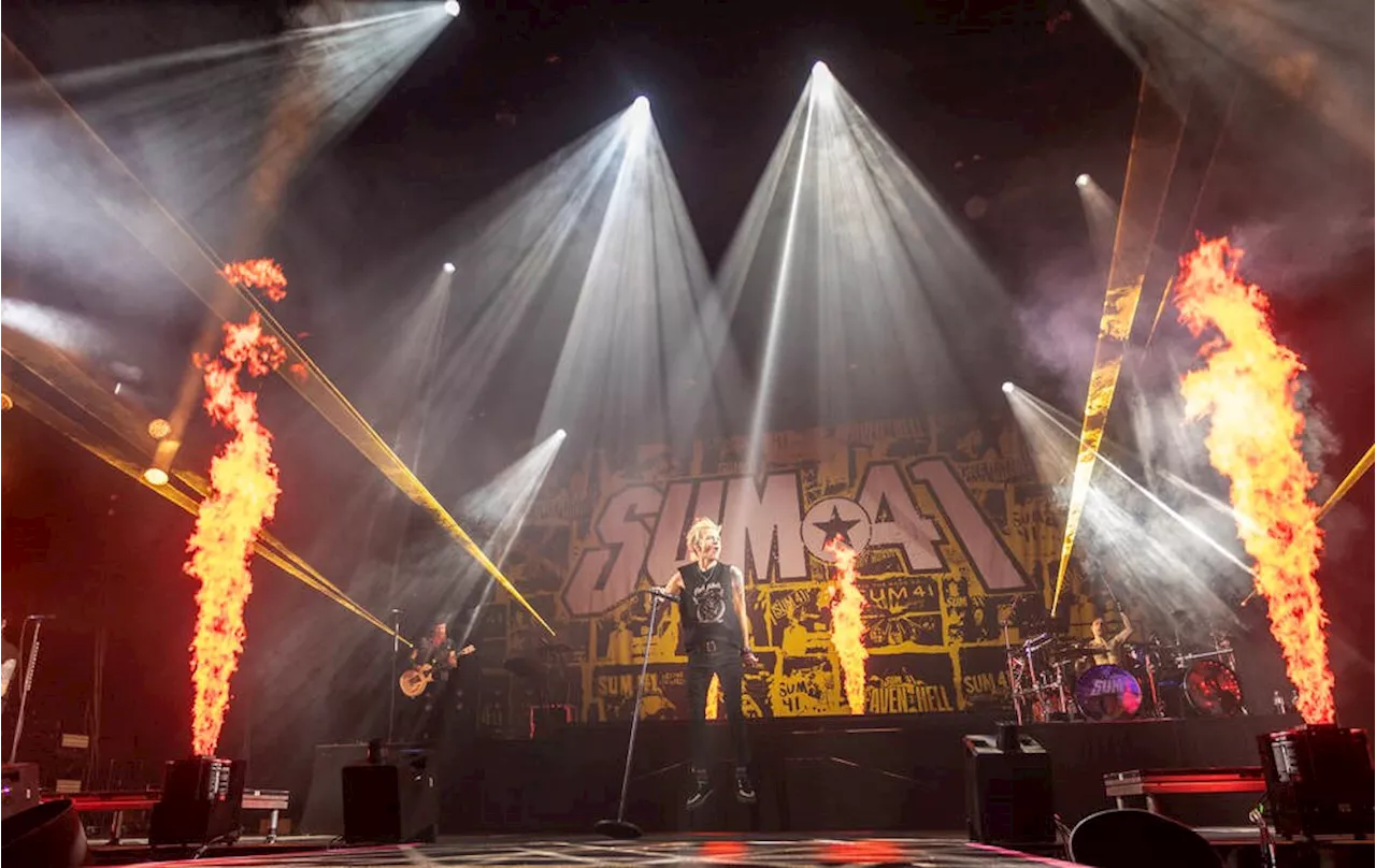 Sum 41 starts farewell tour of Canada with Victoria concert full of blunt force trauma punk