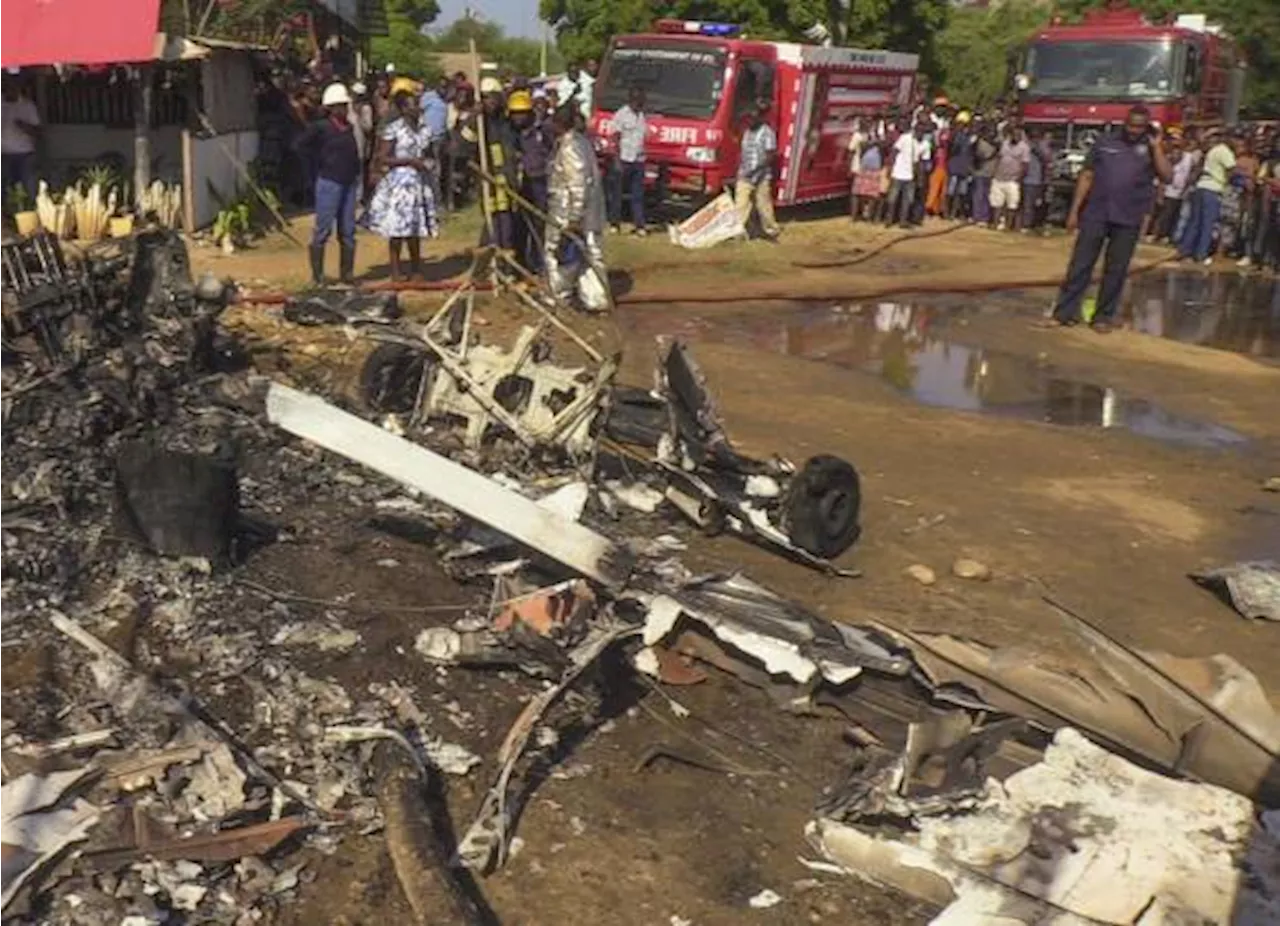 Mueren tres personas en Kenia, tras incendiarse avioneta en aterrizaje forzoso