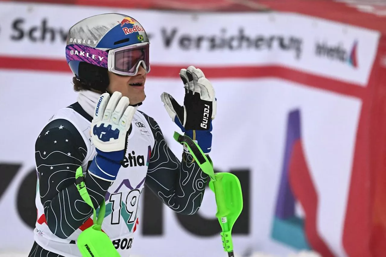 Braathen og Kristoffersen på pallen i Adelboden