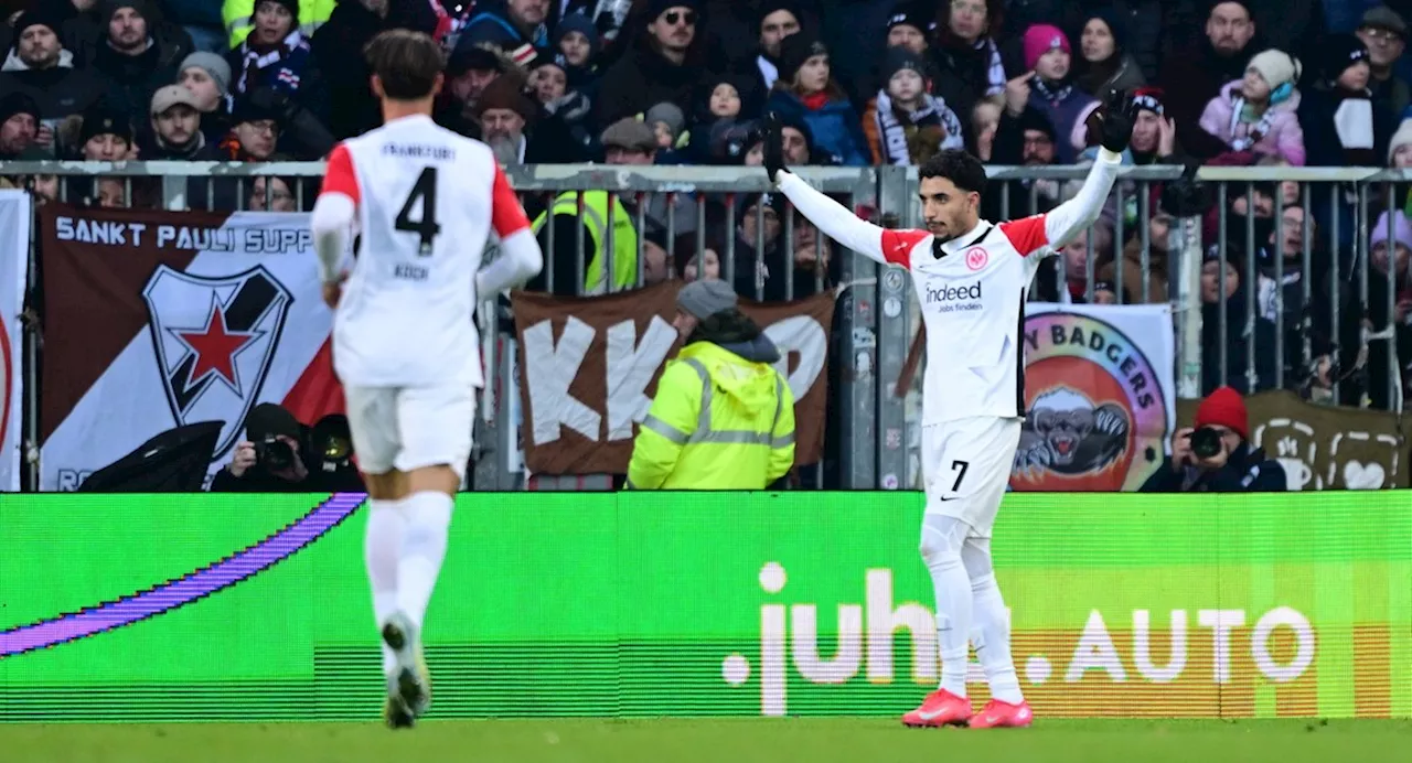 Eintracht Frankfurt wint van FC Sankt Pauli dankzij Marmoush