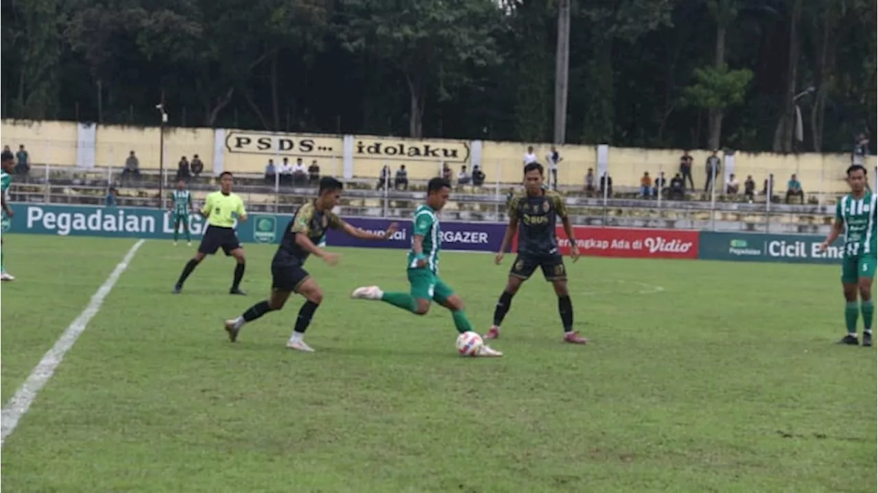 Deltras Sidoarjo Vs Persibo Bojonegoro Ricuh, Wasit Dikejar, Antar Pemain Saling Pukul