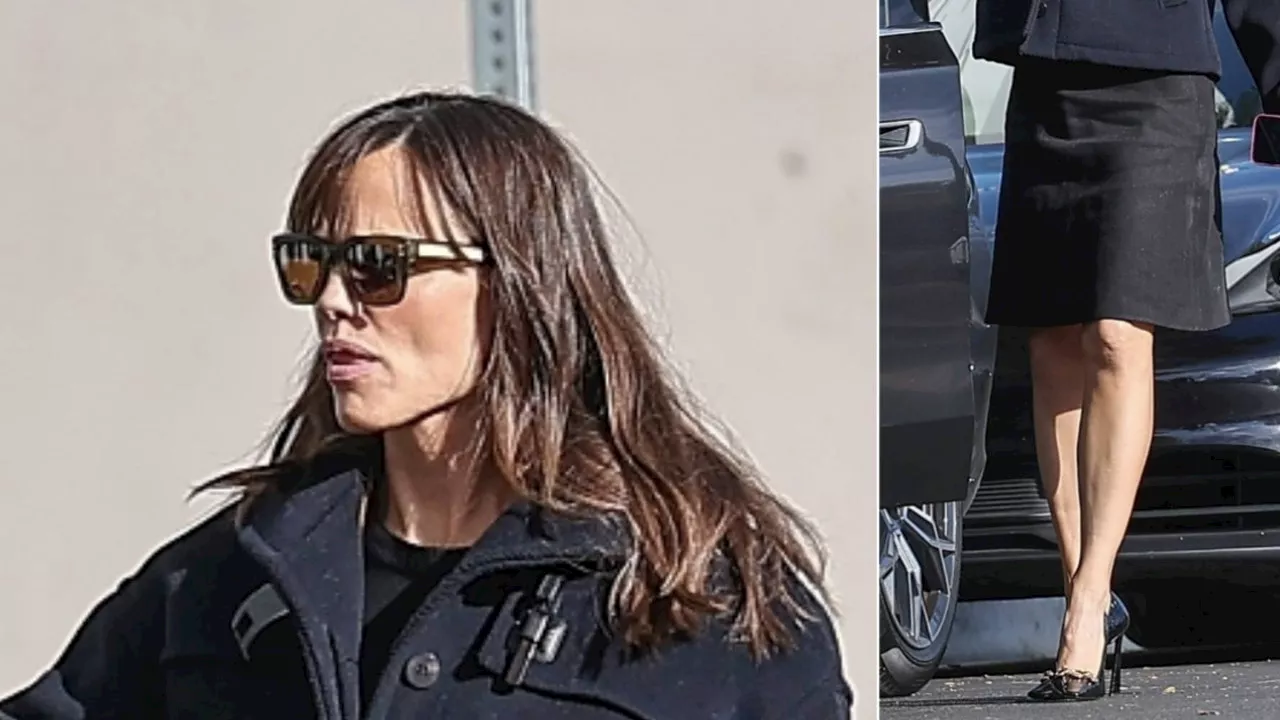 Jennifer Garner y el clásico estilo de las faldas midi