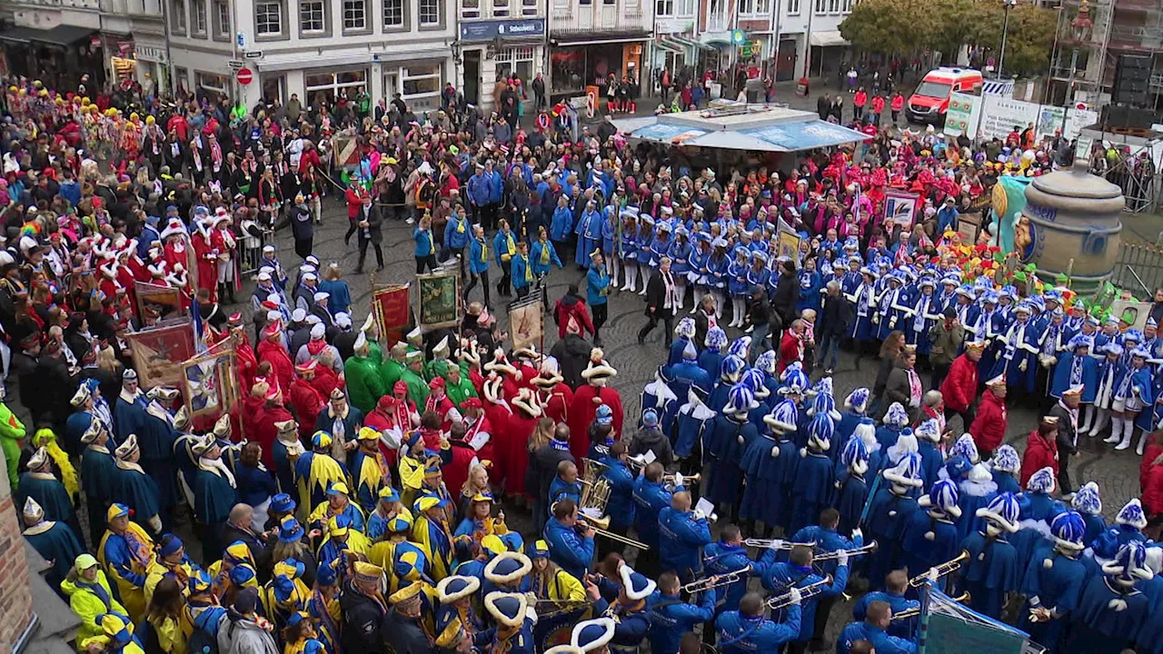 Düsseldorf feiert närrisches Jubiläum in der gesamten Altstadt