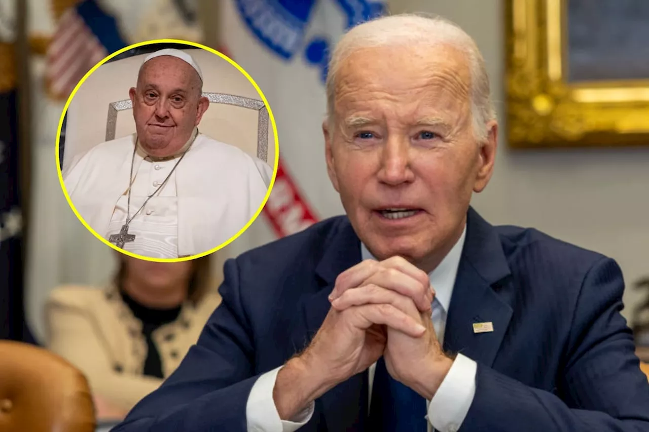 Biden otorgó al papa Francisco la ‘Medalla de la Libertad’, mayor condecoración civil en EE.UU.