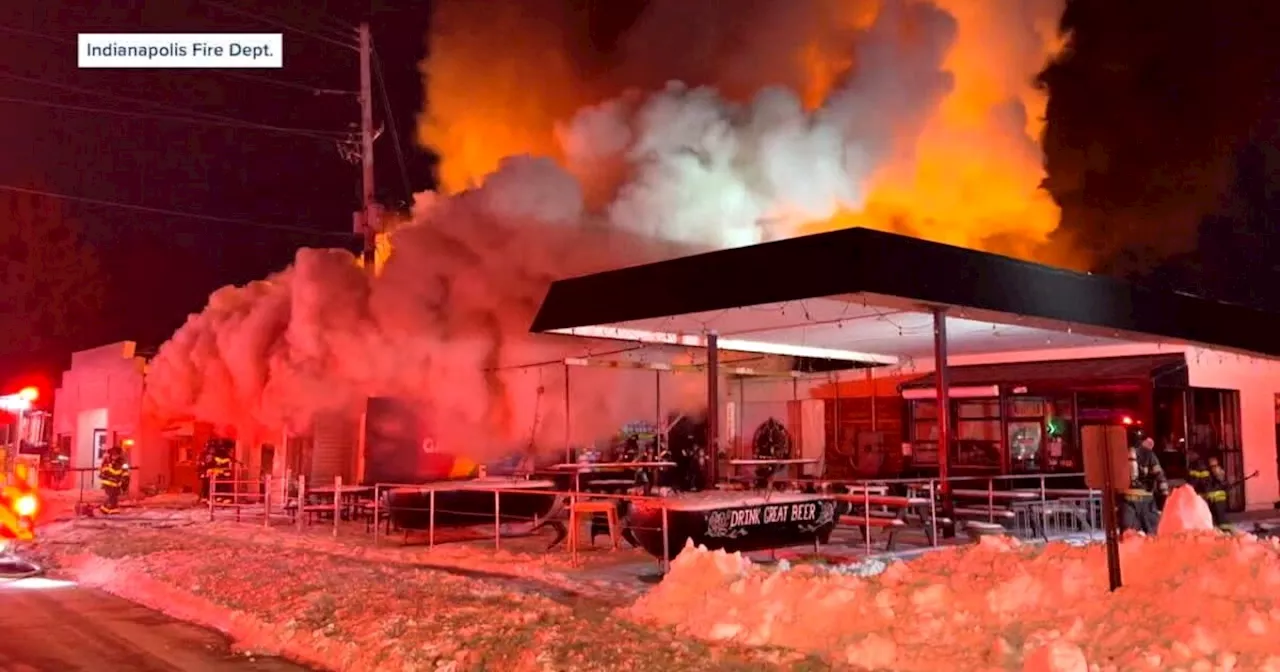 Vacant Building Fire Damages Indianapolis Businesses