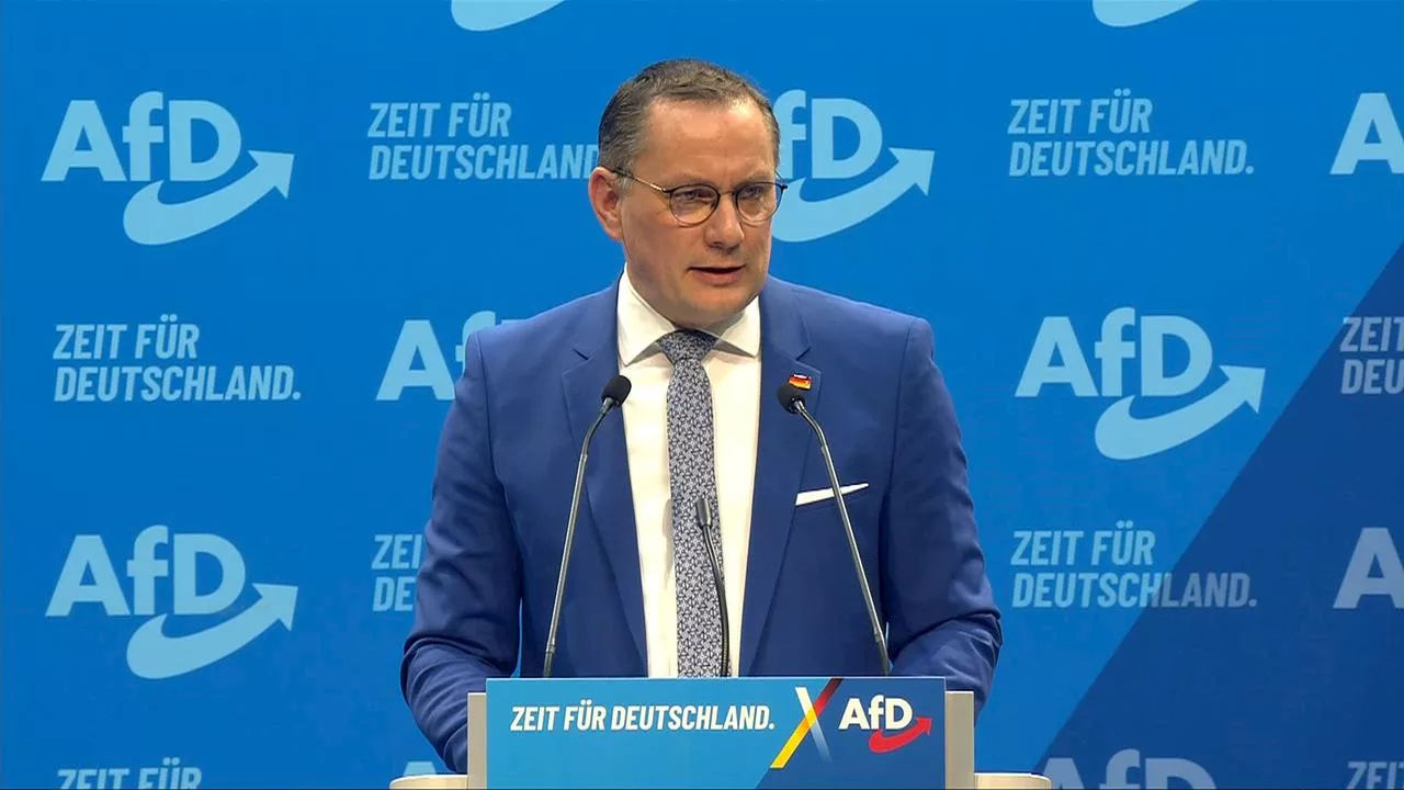 AFD-Parteitag: Rede von Tino Chrupalla (Bundessprecher)