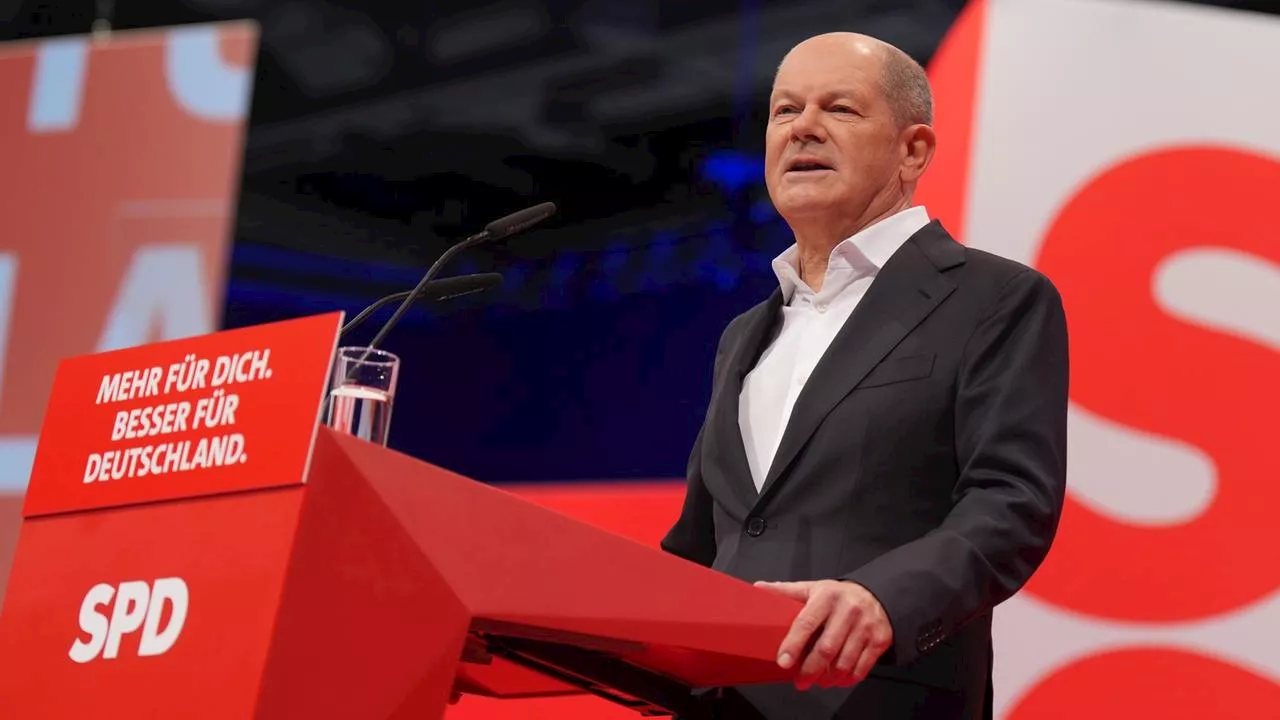 SPD-Parteitag: Rede von Olaf Scholz