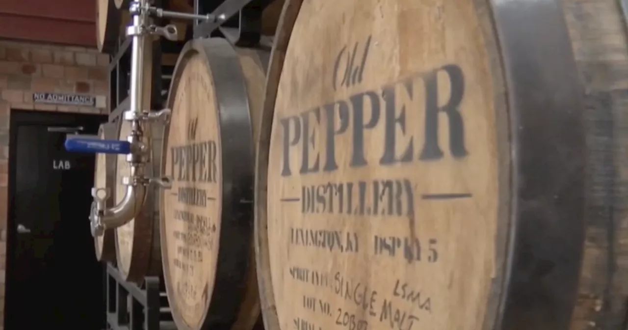 Kentucky Bourbon Makers Monitor Impact of Cold Weather on Aging Process