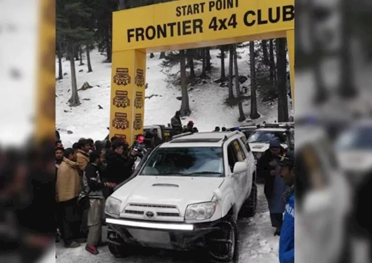 Excitement peaks as 13th annual Snow Jeep Race opens in Kalam