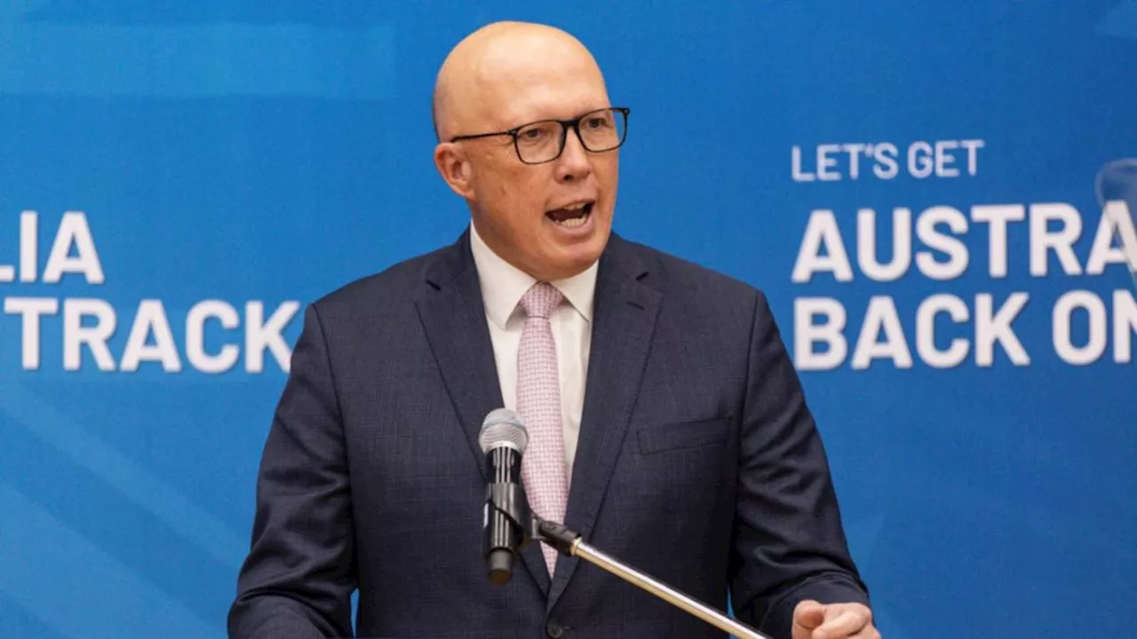 Dutton vows to restore Aussie dream, blasts ‘fearful’ Albanese at coalition campaign rally