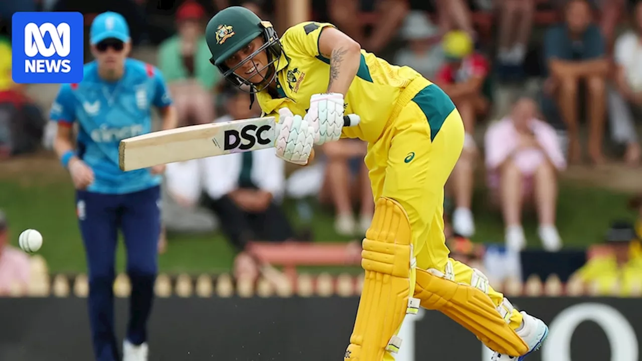 Ash Gardner finds form at the right time as Australia makes early Women's Ashes statement