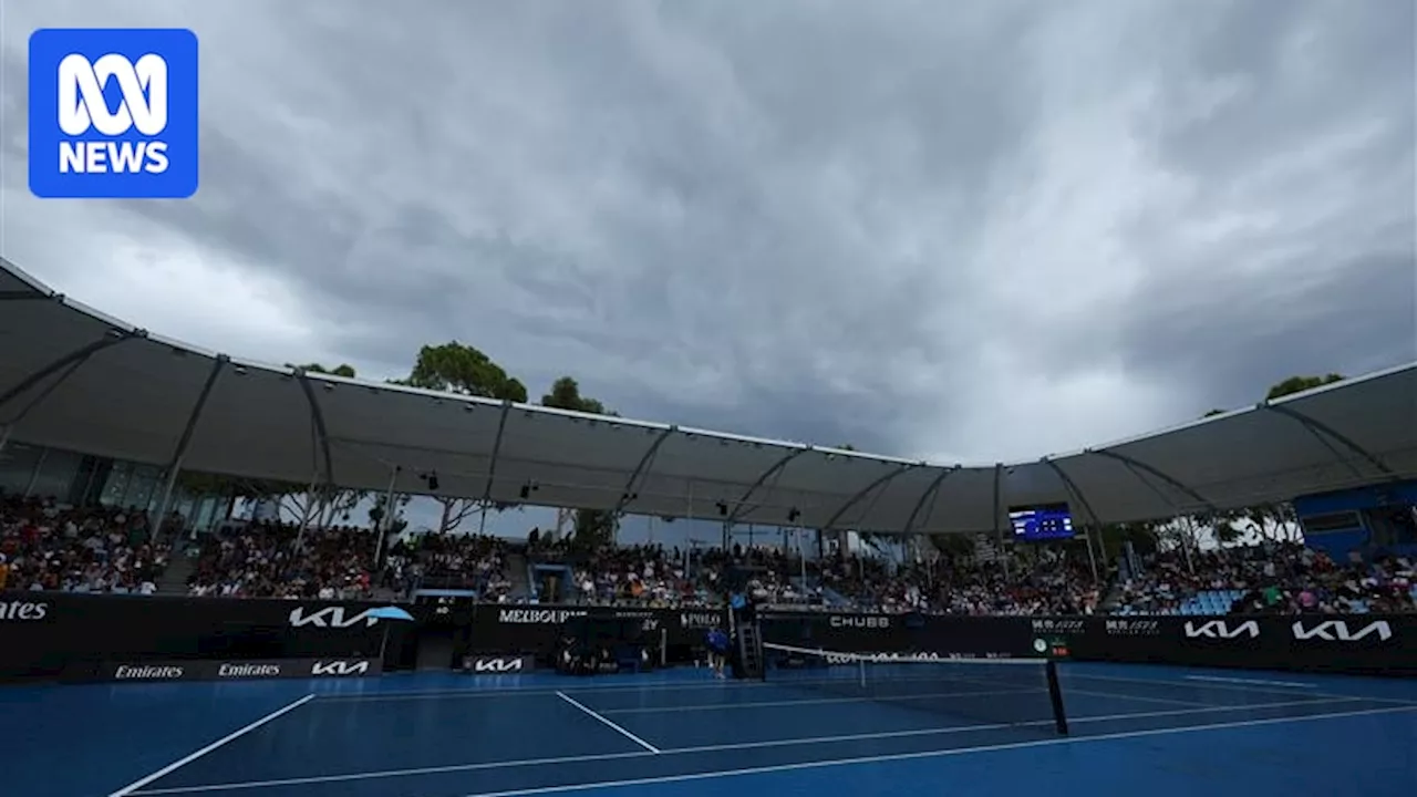 Australian Open Day 1: Rain Delays, Roofed Arenas and Jasika's Fight