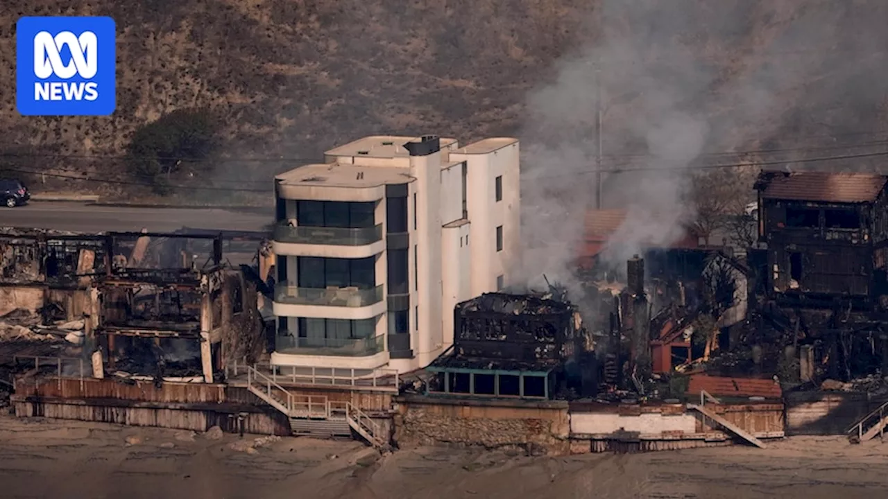 California Wildfire: Stone Mansion Survives While Neighbors Burn