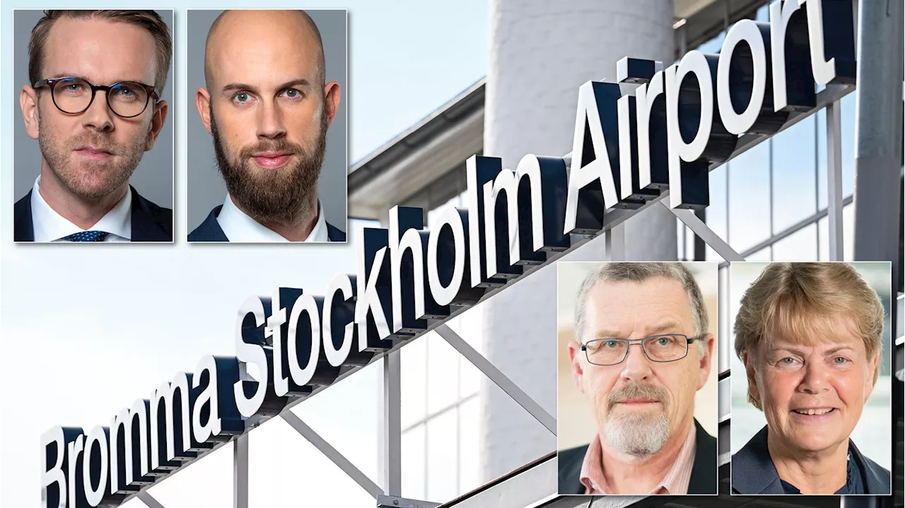 Vi lägger inte ner Bromma flygplats