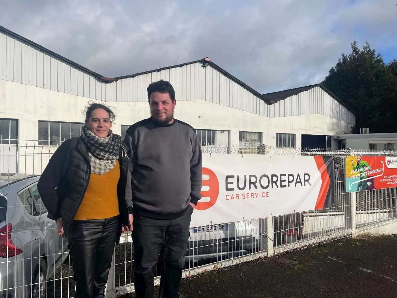 Un Couple Ouvre Un Nouveau Garage à Mansigné