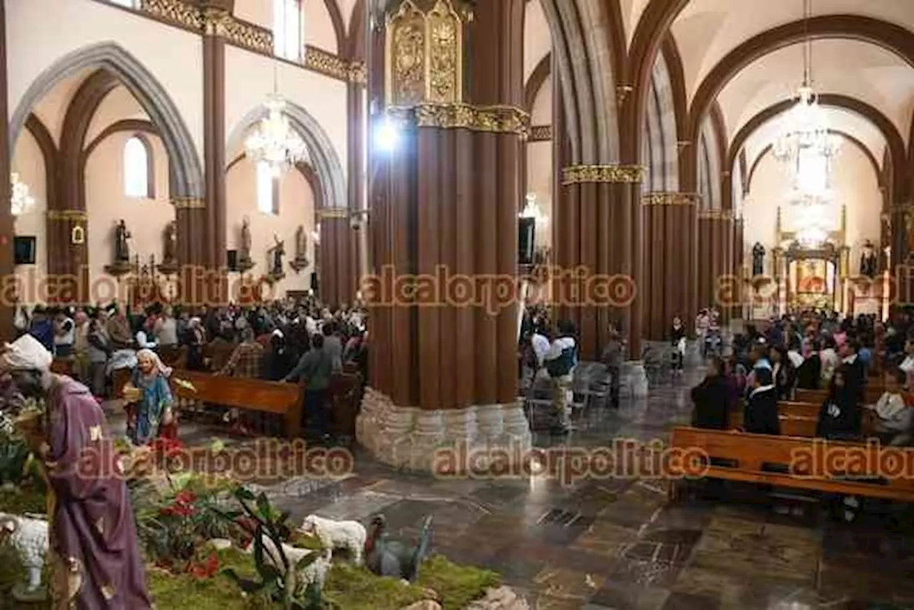 Celebración del Bautismo de Jesús en Xalapa