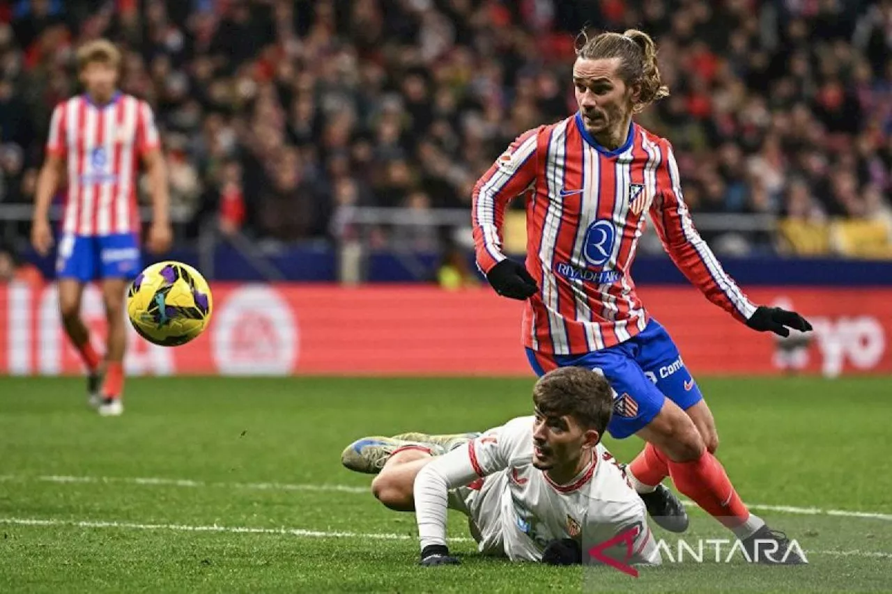 Atletico Madrid Kudeta Real Madrid di Puncak Klasemen Liga Spanyol