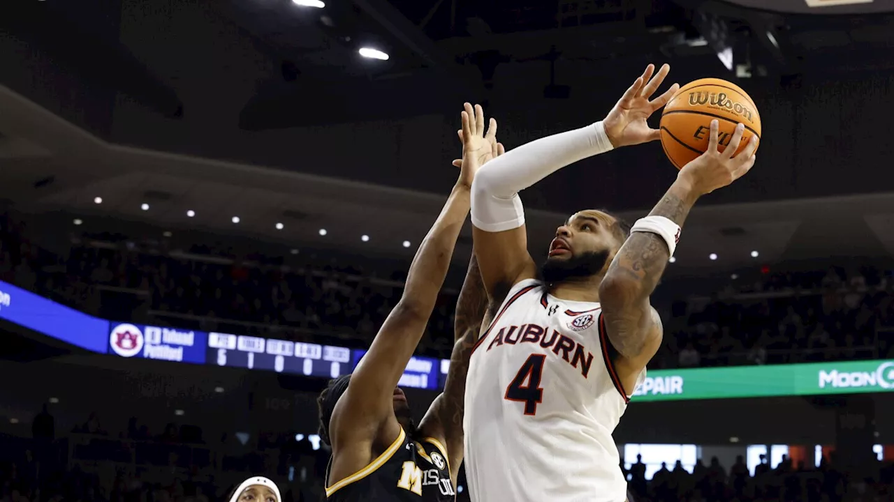 Auburn standout Johni Broome won't need surgery on his sprained left ankle, school says