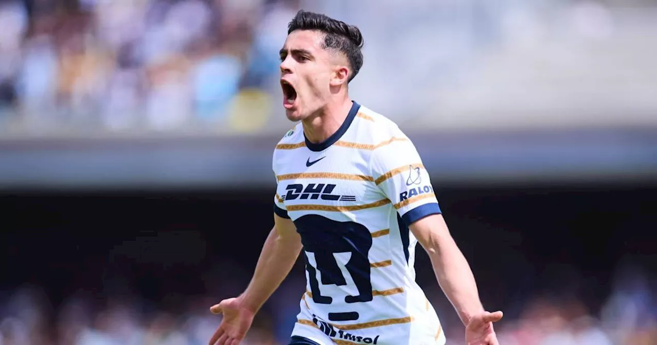 Pumas vencen al Necaxa en el inicio del Clausura 2025