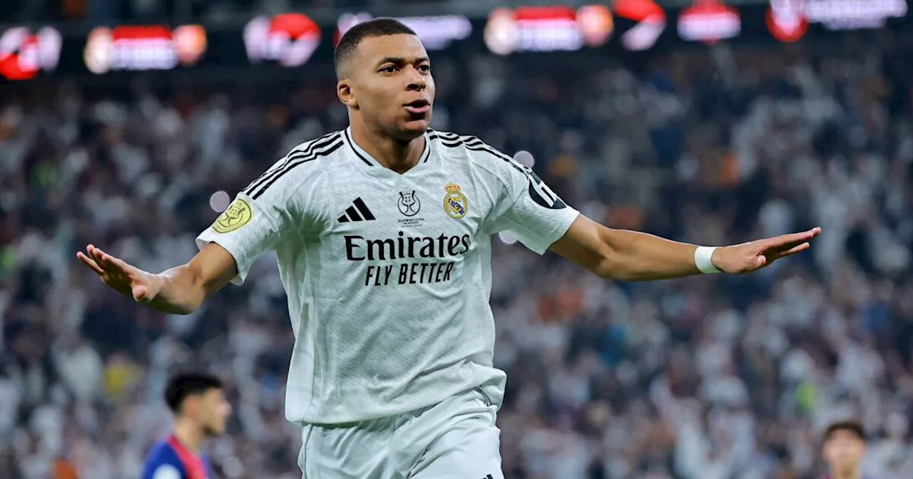 VIDEO: El PRIMER gol de Kylian Mbappé al Barcelona con el Real Madrid