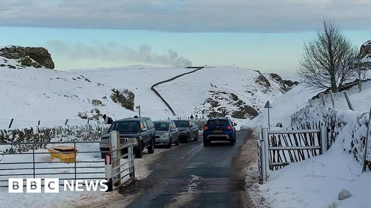 Peak District roads shut by police due to 'selfish' parking