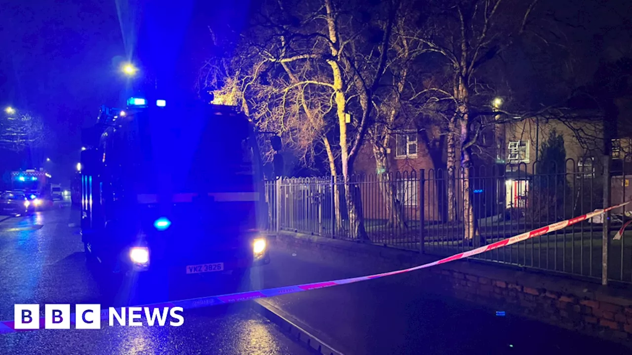 Two rescued from east Belfast flat fire