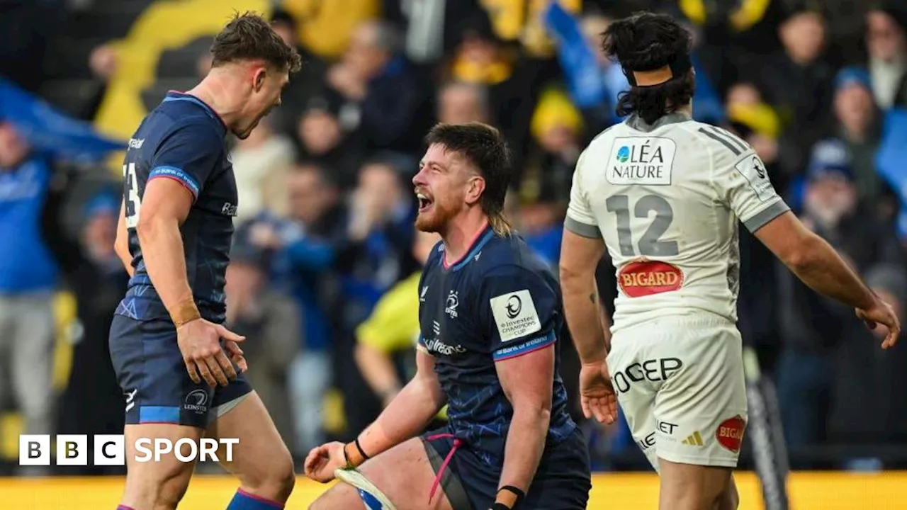 La Rochelle 14-16 Leinster: Leinster maintain winning run with Investec Champions Cup victory