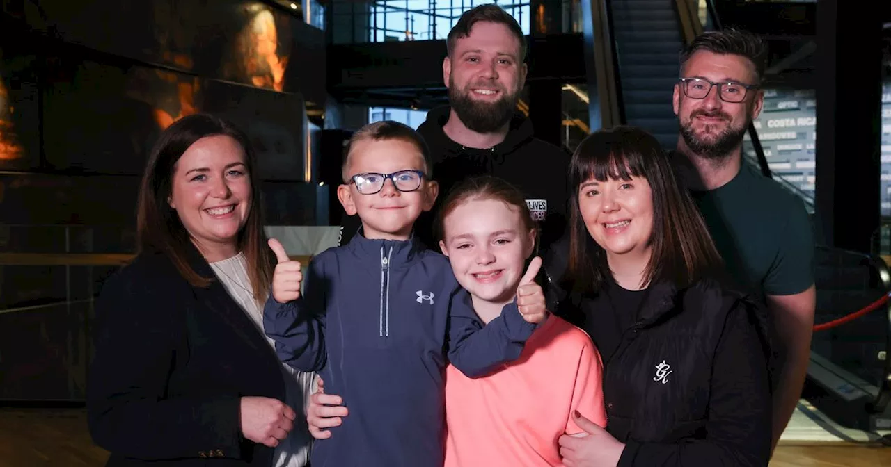 NI kids supported by cancer charity enjoy special after-hours museum tour