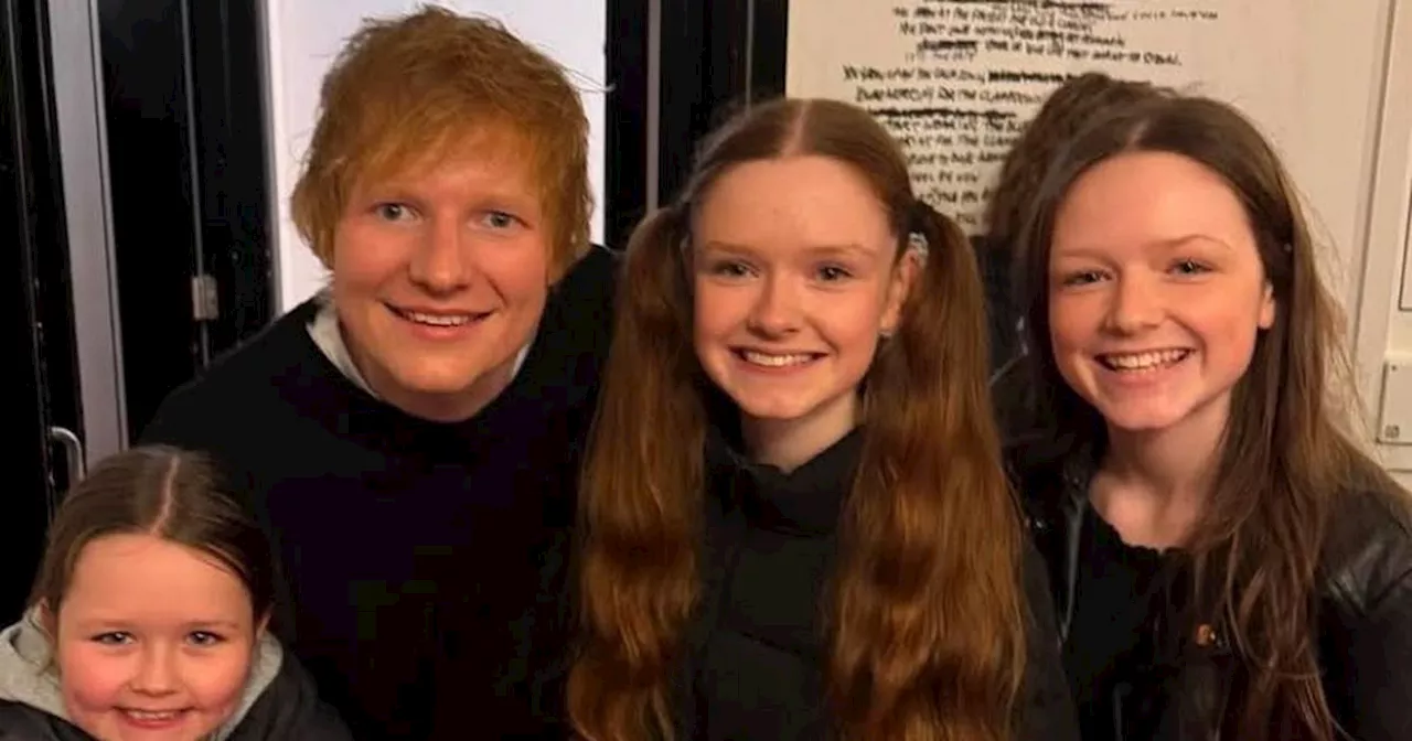 Northern Ireland sisters perform for Ed Sheeran and Gary Lightbody