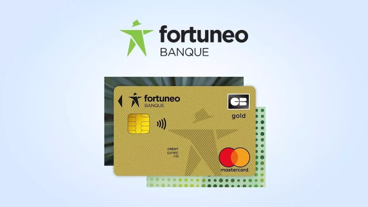 Fortuneo Banque: Offre jusqu'à 240€ + Carte Gold CB Mastercard