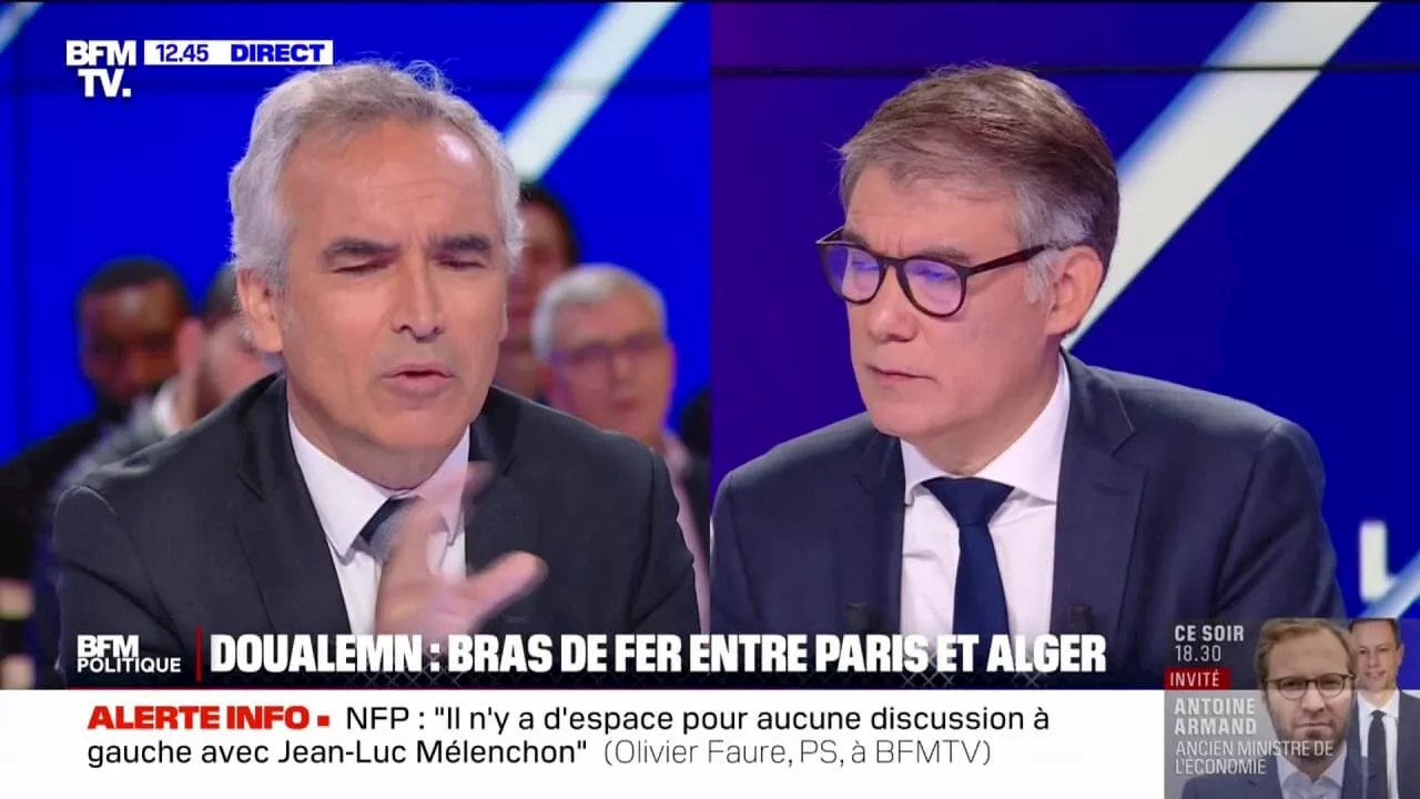 Olivier Faure : Des prises de position sur l'actualité politique française