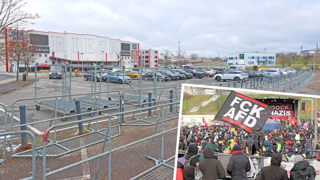 Ruhetag nach AfD-Parteitag in Riesa