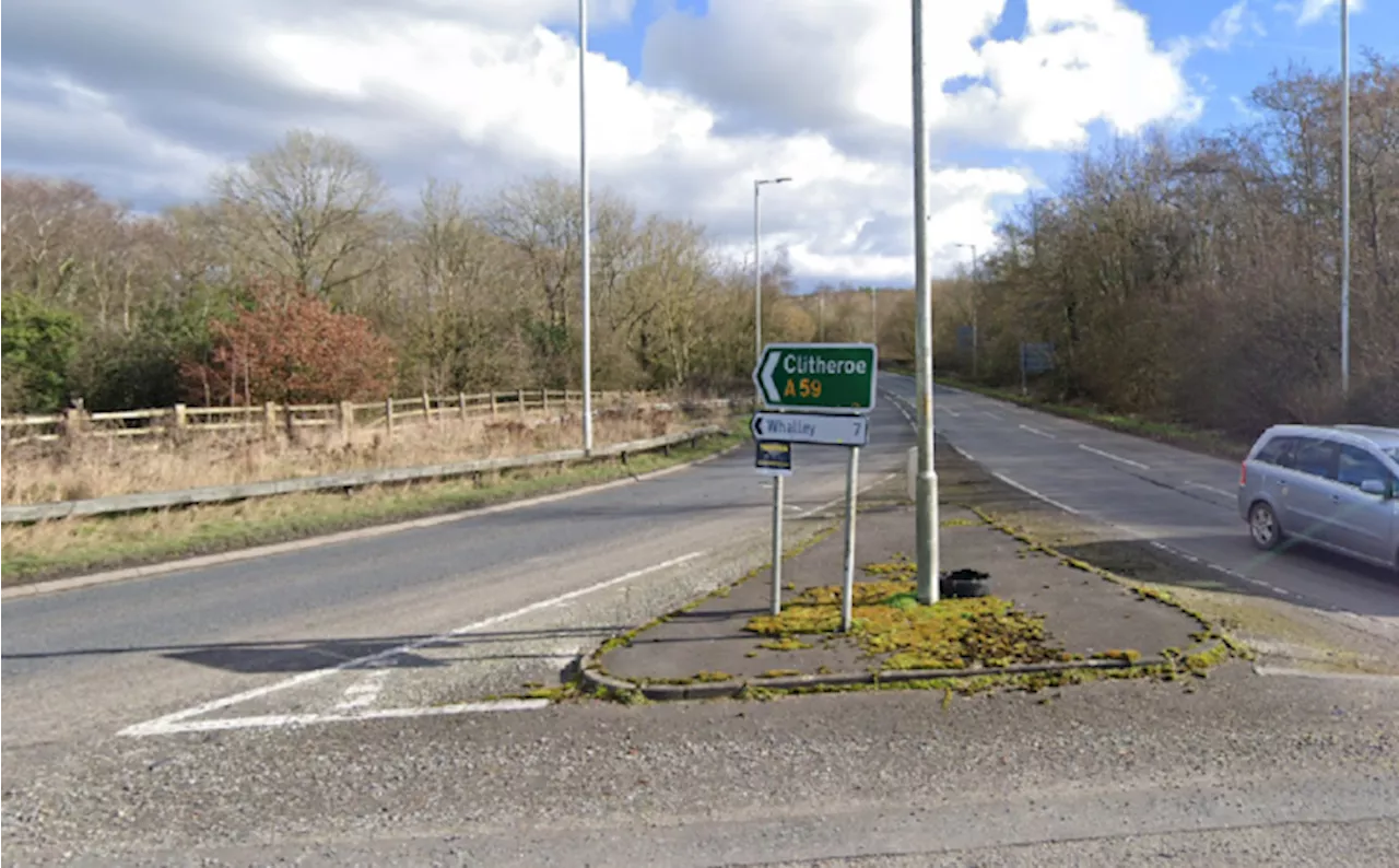 Woman arrested after crash closes key road between Preston and East Lancashire