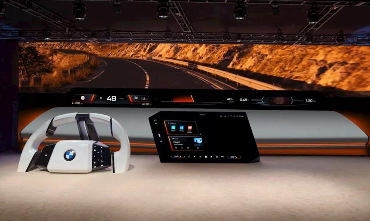 BMW unveils panoramic iDrive system for next gen models