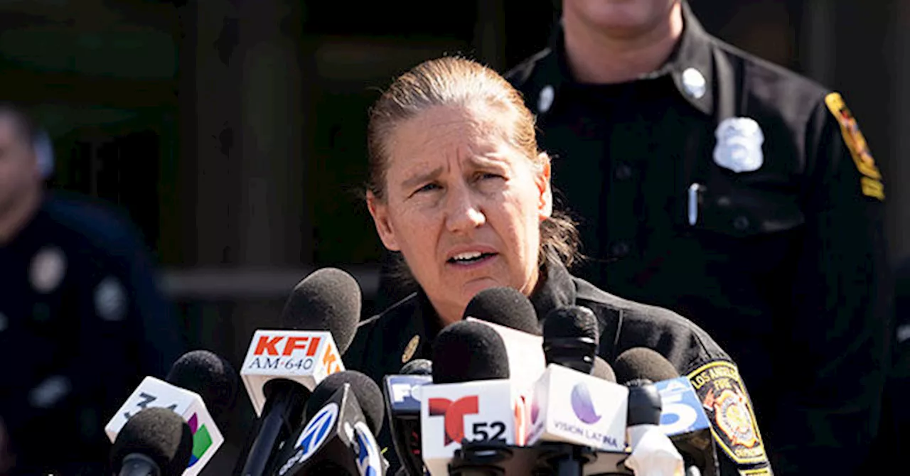 LAFD Chief Denies Diversity Initiatives Hampered Fire Response