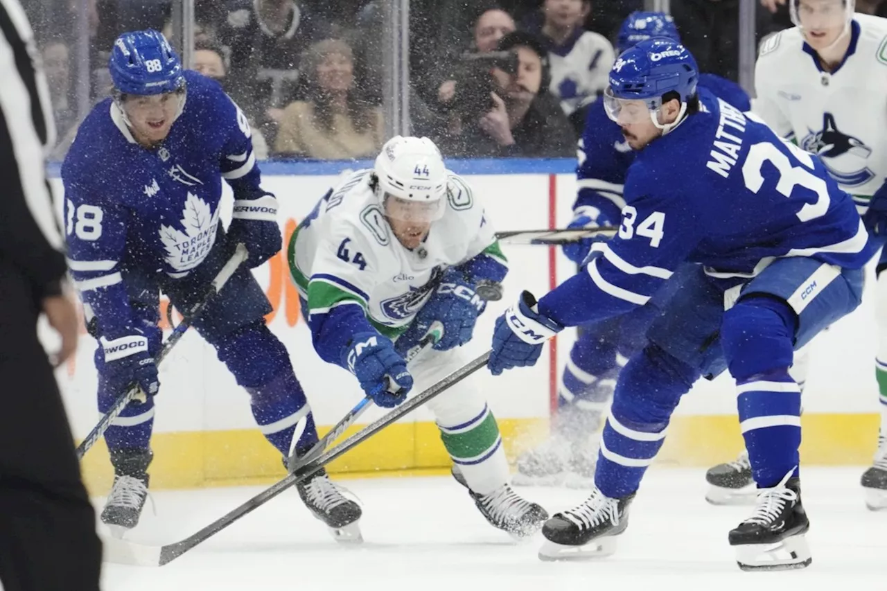 Canucks Blank Maple Leafs in Toronto After Travel Chaos