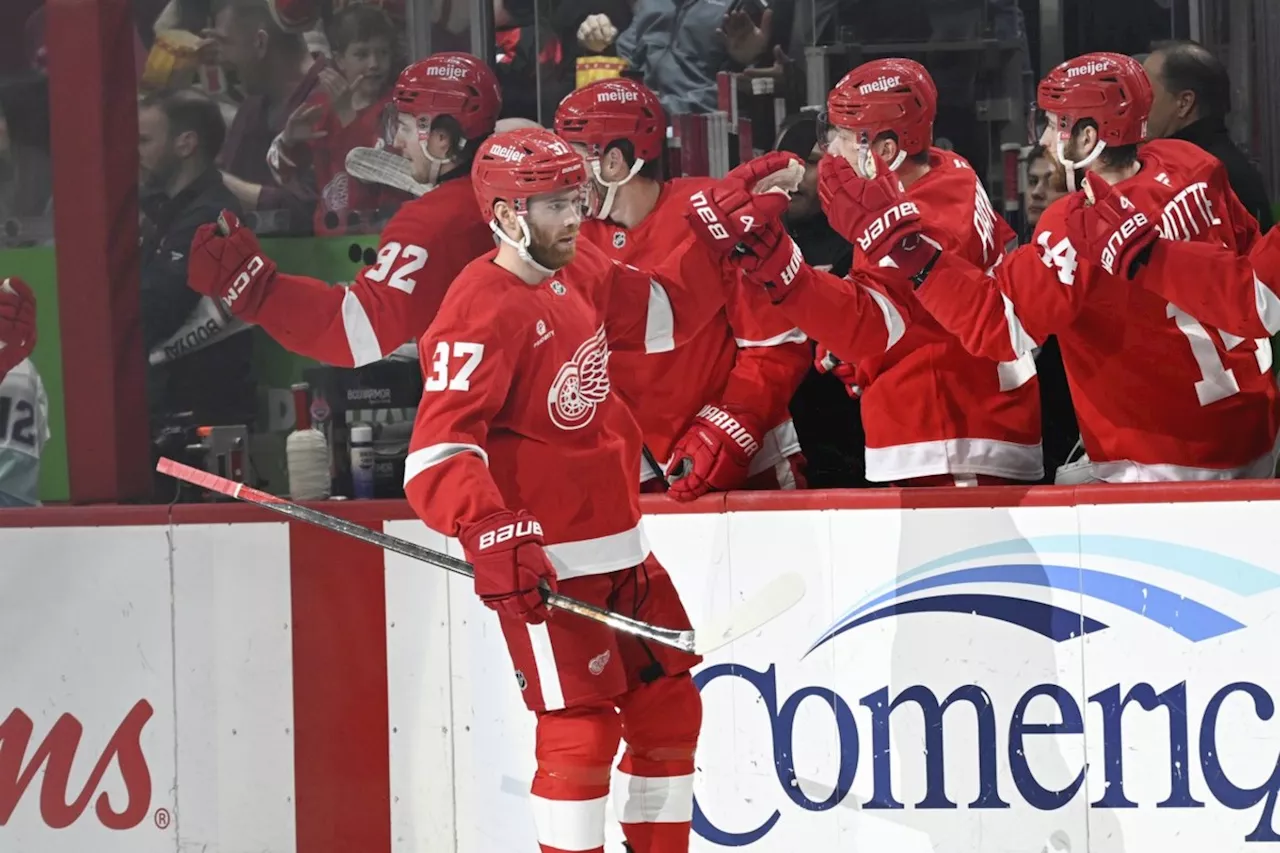 Red Wings Extend Winning Streak to Seventh With 6-2 Victory Over Kraken