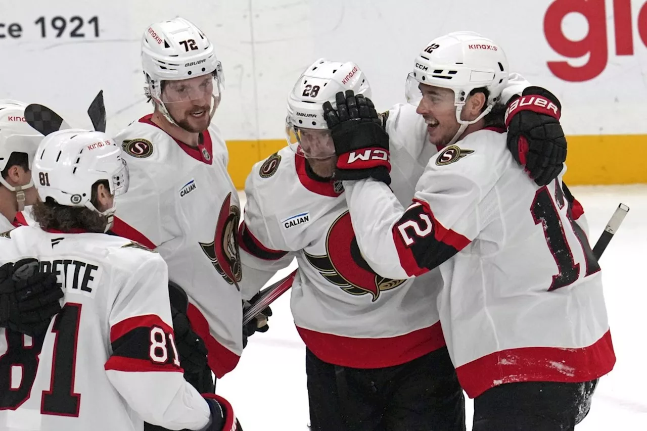 Senators Blank Penguins 5-0 with Pinto's Power Play and Short-Handed Goals