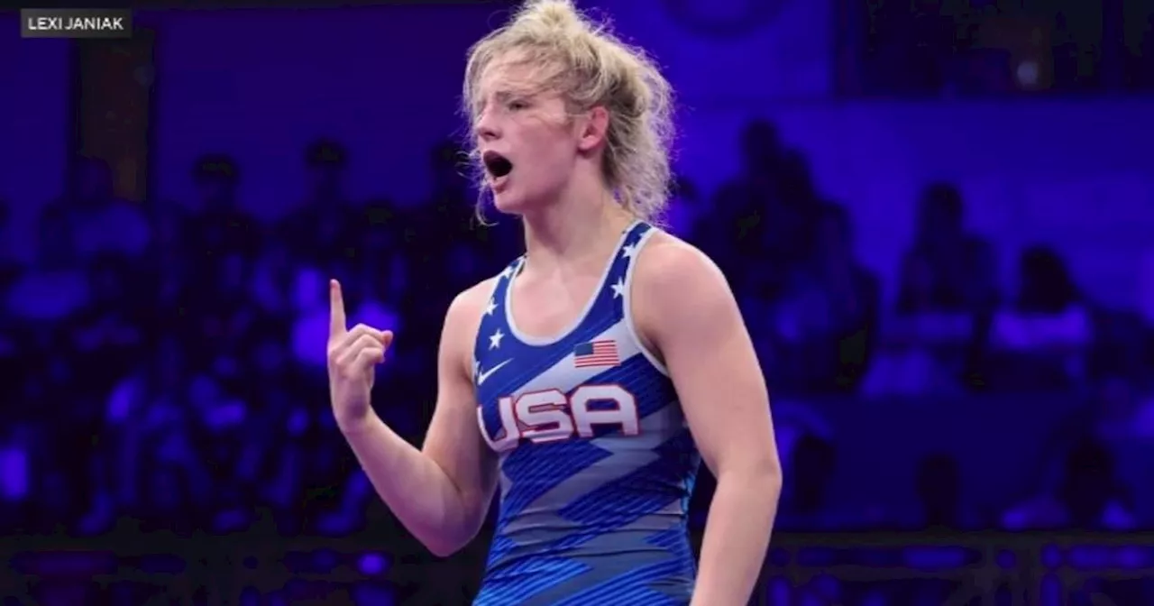 Aurora University women's wrestling star Lexi Janiak helping shine spotlight on emerging sport