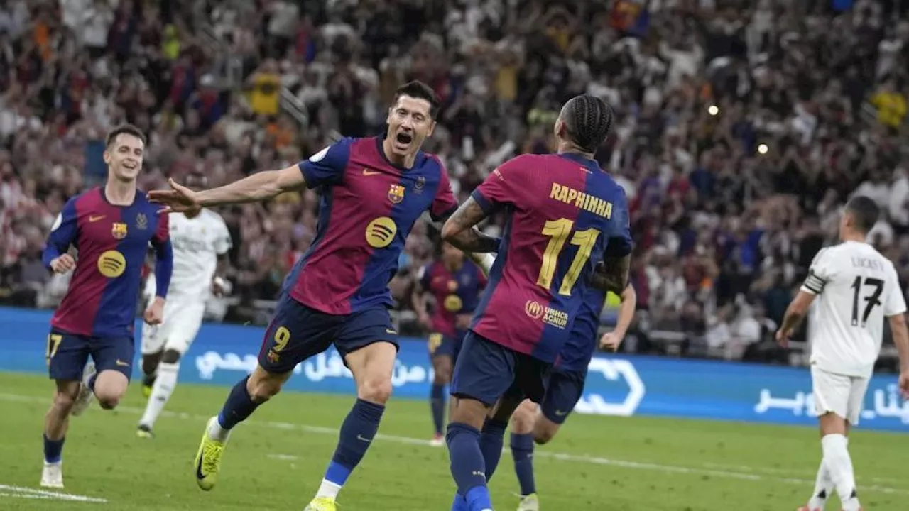 Supercoppa di Spagna, Real Madrid-Barcellona risultato 2-5: Clasico show a Gedda