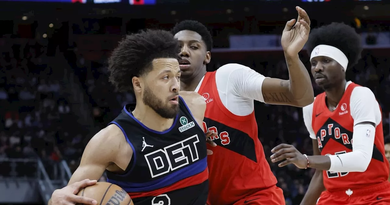 Cunningham's Triple-Double Leads Pistons Past Struggling Raptors