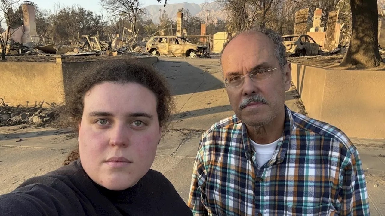 California wildfire survivors get photos of destroyed homes from those who stayed behind