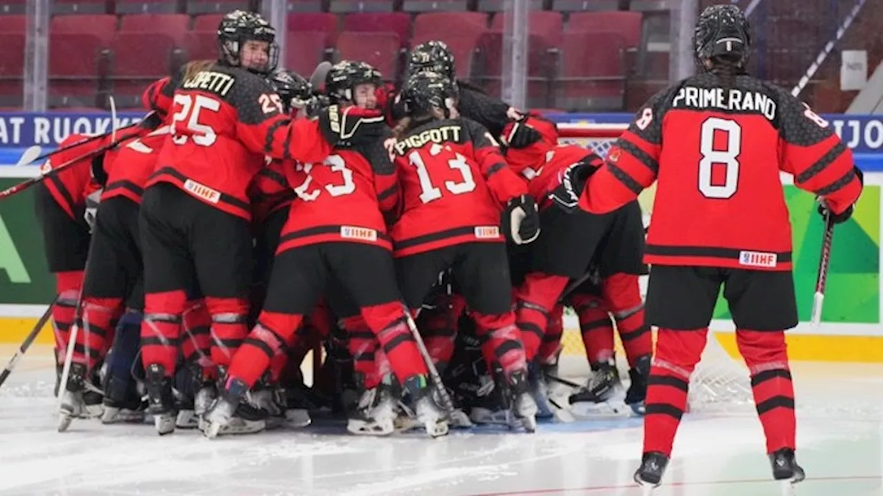 Canada Wins U-18 Women's Hockey World Championship