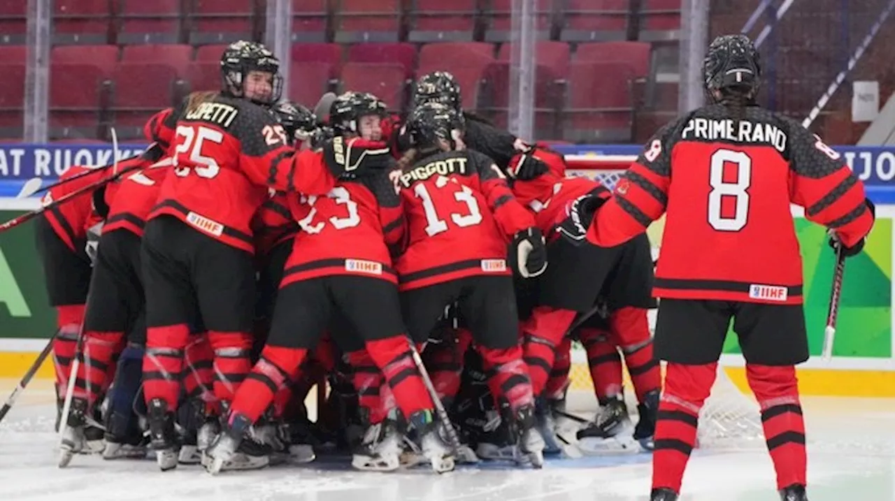 Canada Wins Women's U-18 Hockey Gold