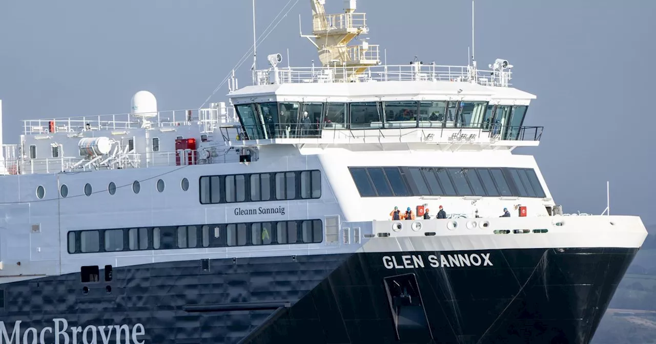 First CalMac Glen Sannox voyage 'liable to cancellation' due to high winds