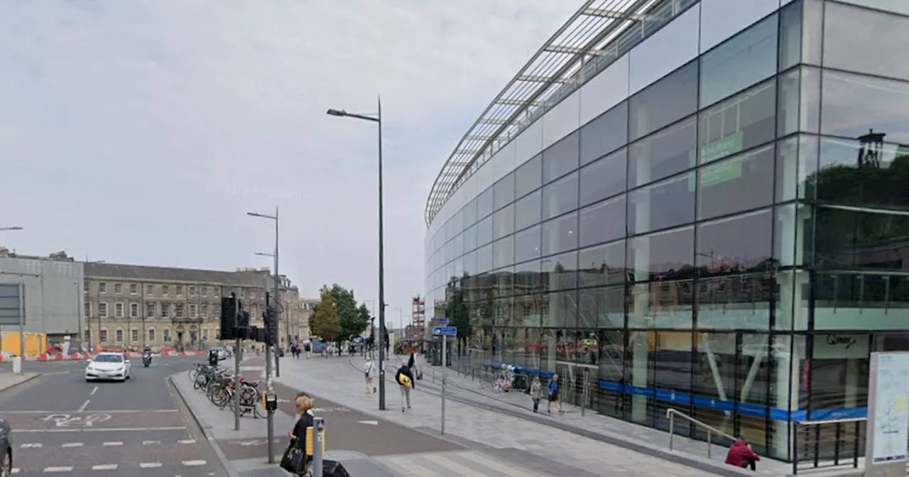 Pensioner dies near Omni Centre in Edinburgh as road closed off