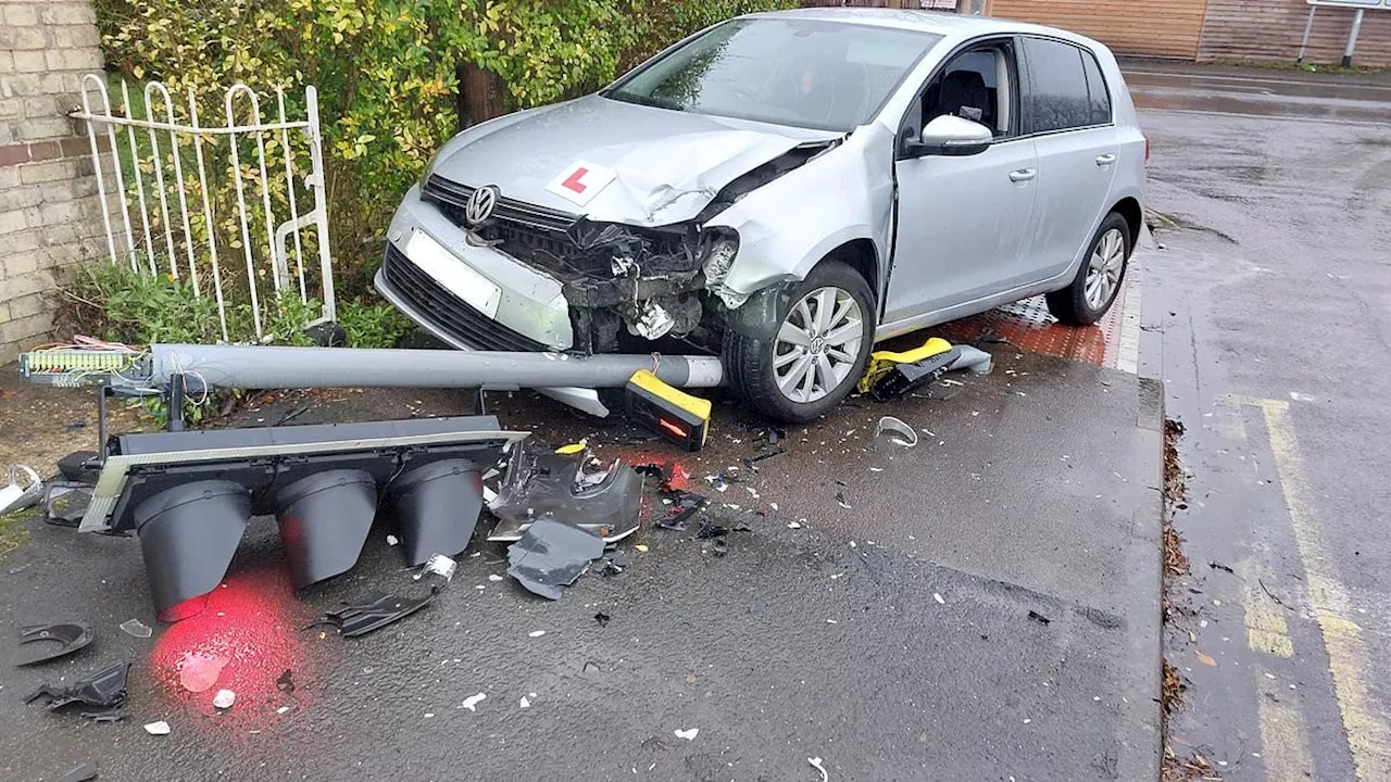 Police Criticized for Mocking Learner Driver's Crash on Facebook