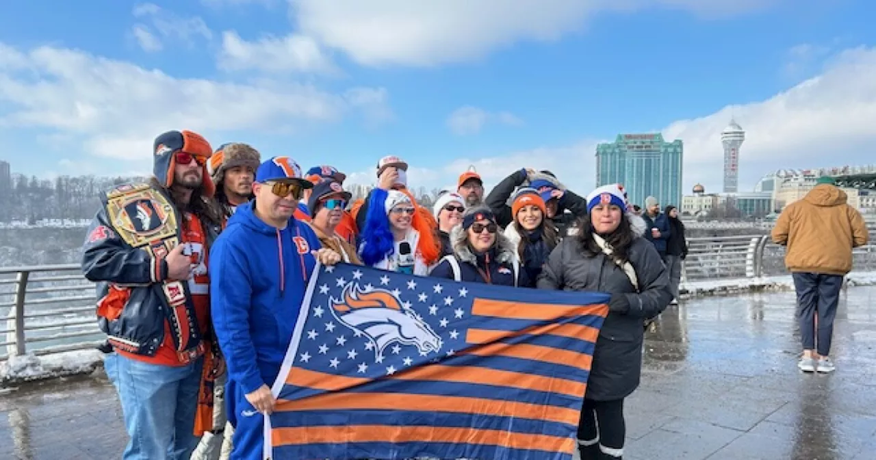 Broncos Fans Flock to Buffalo for Wild Card Playoff Game